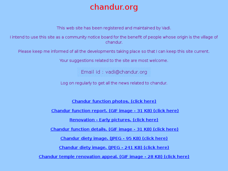 www.chandur.org