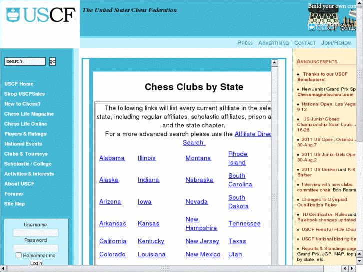 www.chessclubs.info