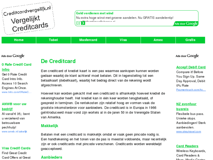 www.creditcardvergelijk.nl