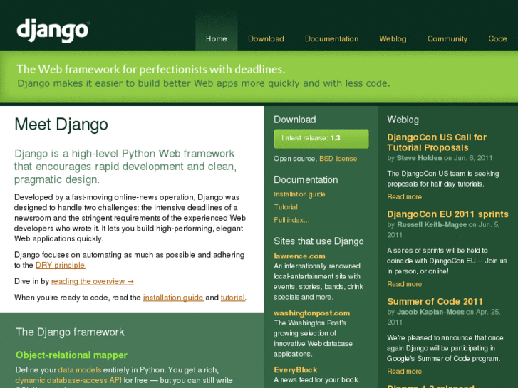 www.djangoproject.com