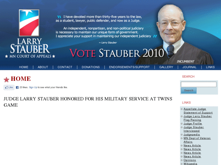 www.electjudgelarrystauber.com