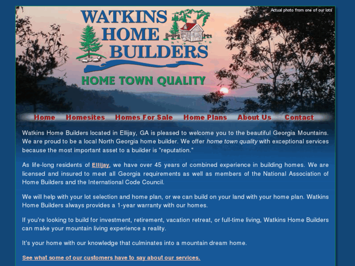 www.ellijayhomebuilders.com