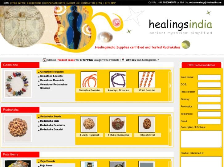 www.healingsindia.com