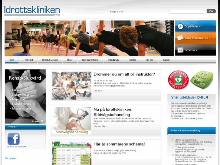 www.idrottskliniken.com