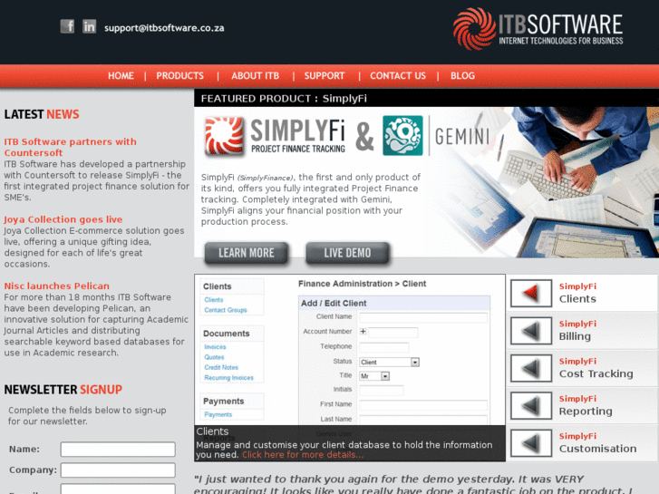 www.itbsoftware.net