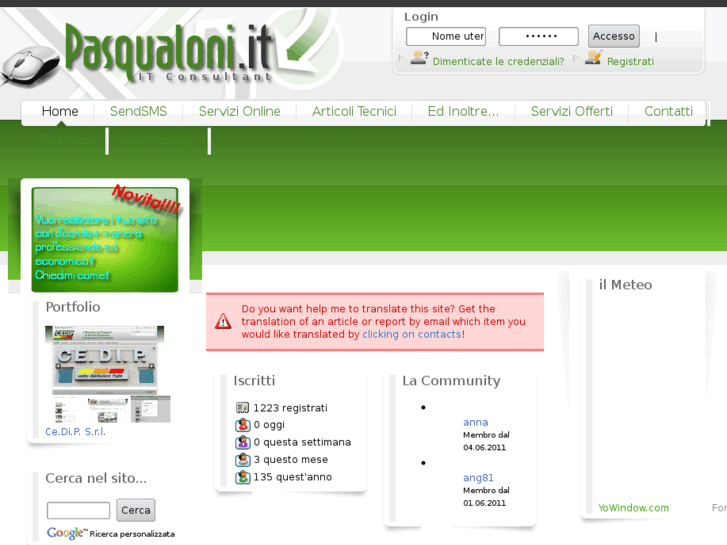 www.pasqualoni.it