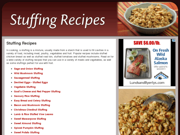 www.stuffingrecipes.co.uk