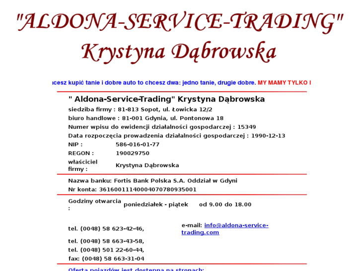 www.aldona-service-trading.com