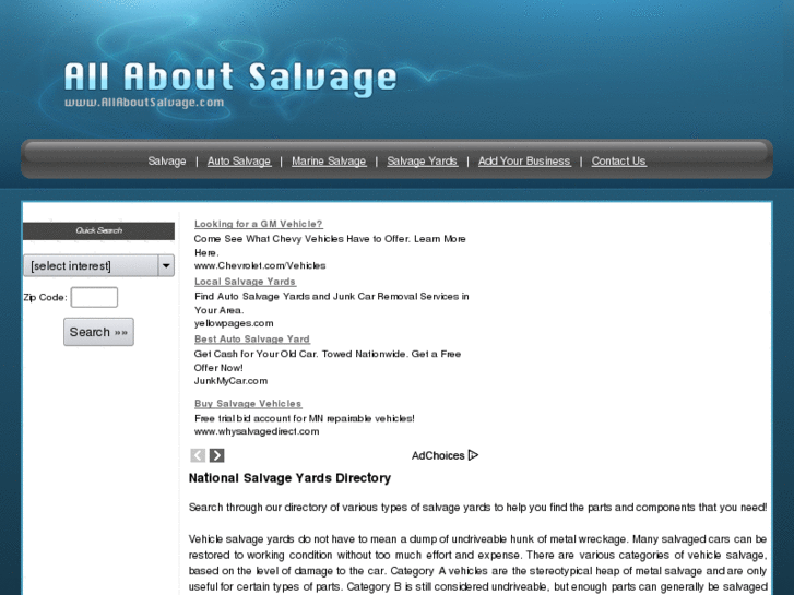 www.allaboutsalvage.com