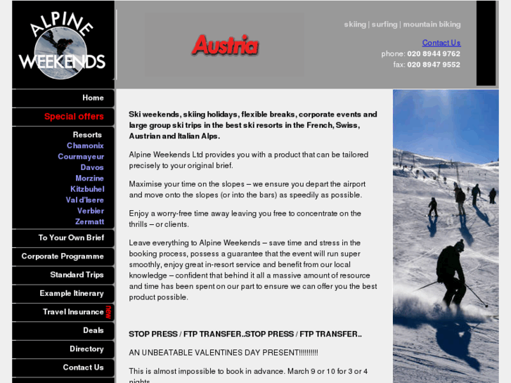 www.alpineweekends.com