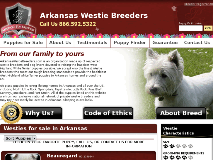 www.arkansaswestiebreeders.com