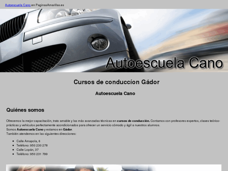 www.autoescuelacano.net