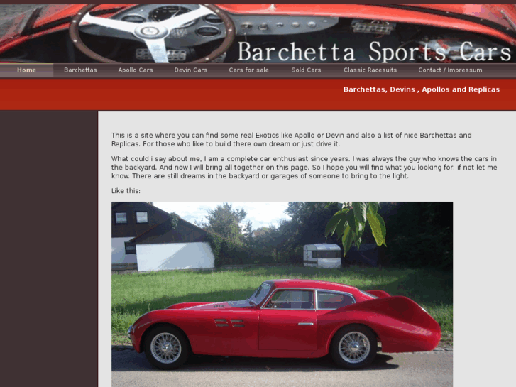 www.barchettasportscars.com