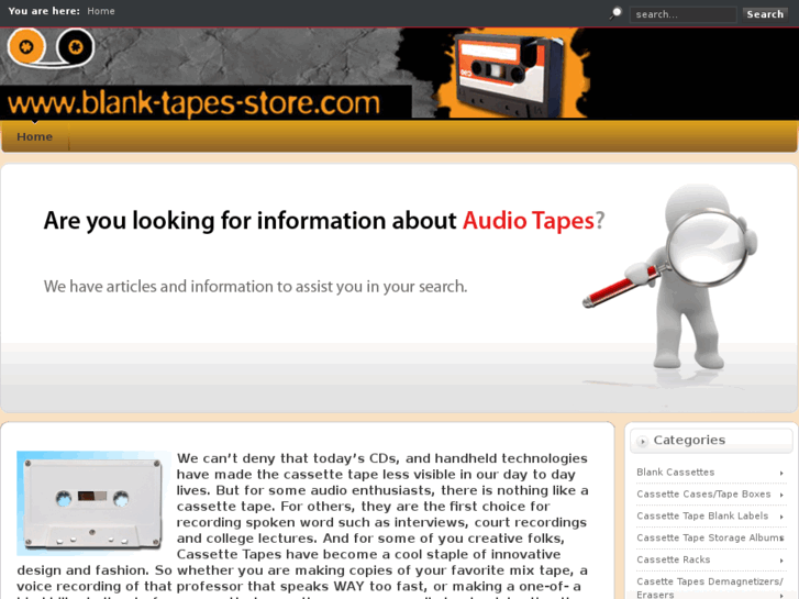 www.blank-tapes-store.com