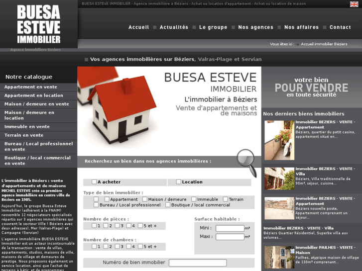 www.buesaesteve-immobilier.com