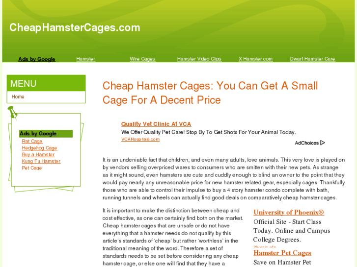 www.cheaphamstercages.com