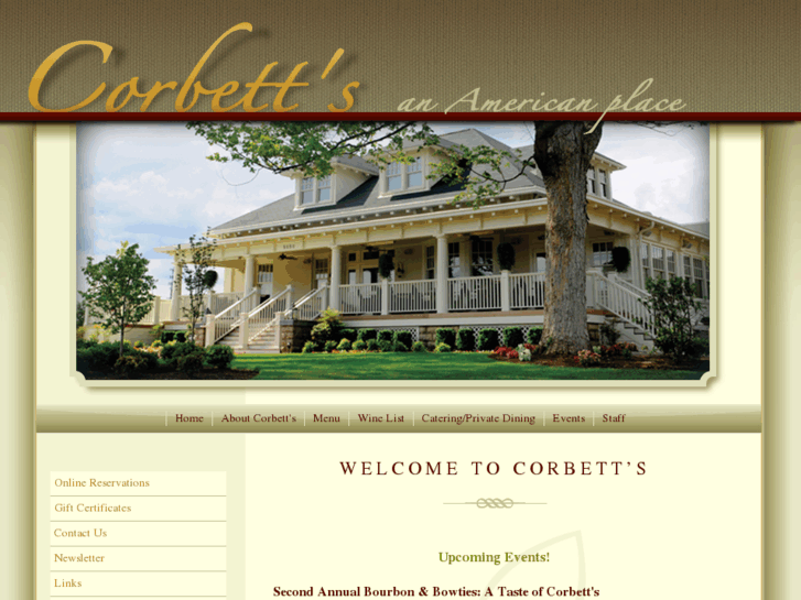 www.corbettsrestaurant.com