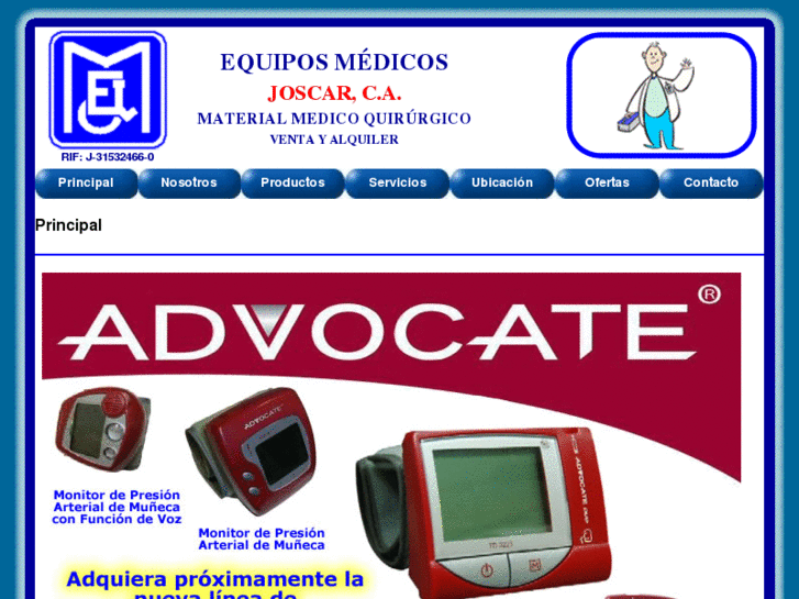 www.equiposmedicosjoscar.com