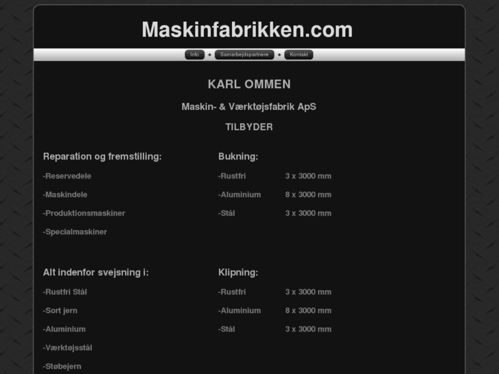 www.maskinfabrikken.com