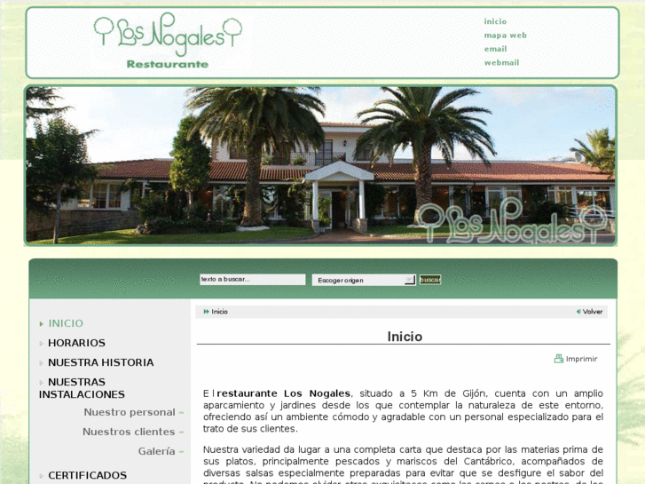 www.restaurantelosnogales.es