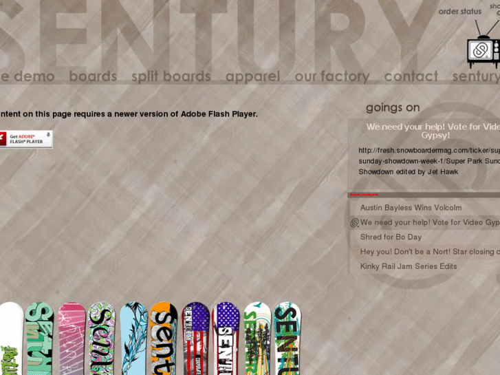 www.senturysnowboards.com