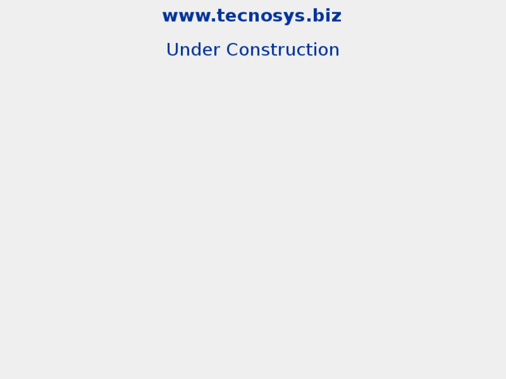 www.tecnosys.biz