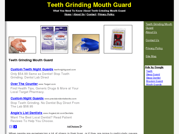 www.teethgrindingmouthguard.org