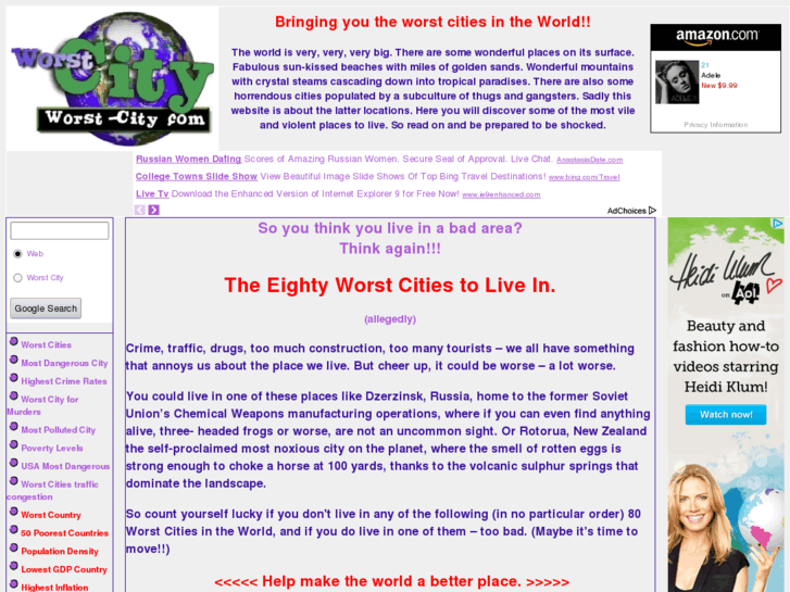 www.worst-city.com