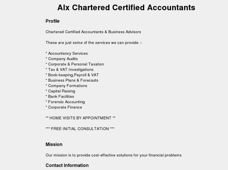 www.alxaccountancy.net