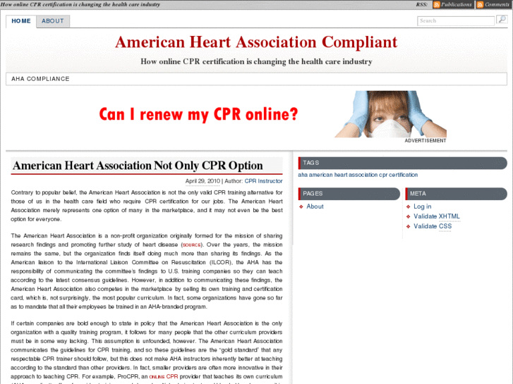 www.american-heart-association-compliant.com