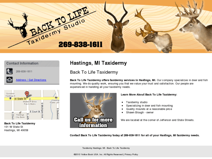 www.bak2lifetaxidermy.com