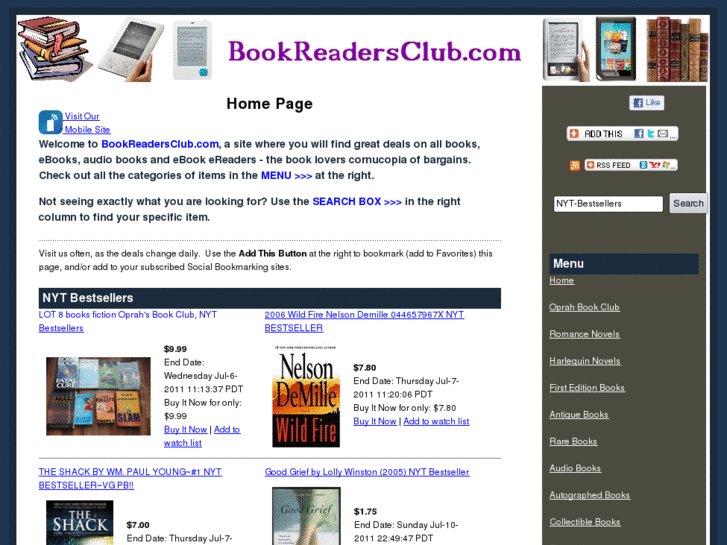 www.bookreadersclub.com