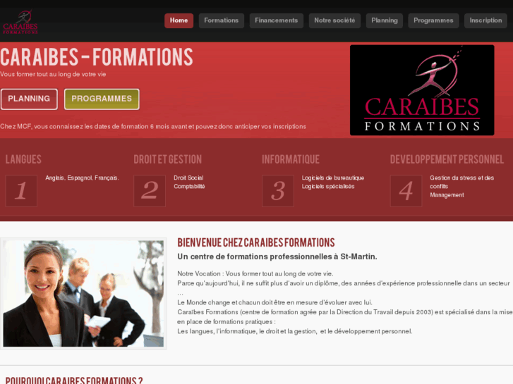 www.caraibesformations-sxm.com