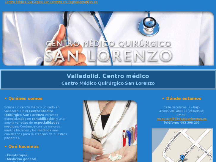 www.clinicassanlorenzo.es