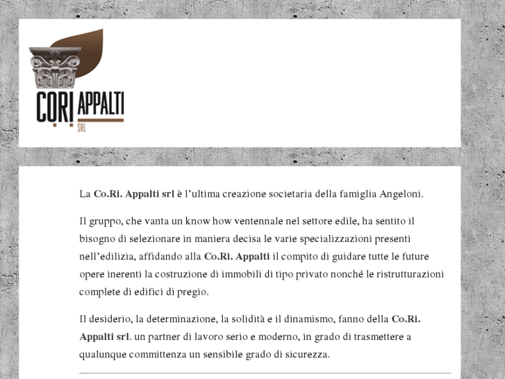 www.coriappalti.com