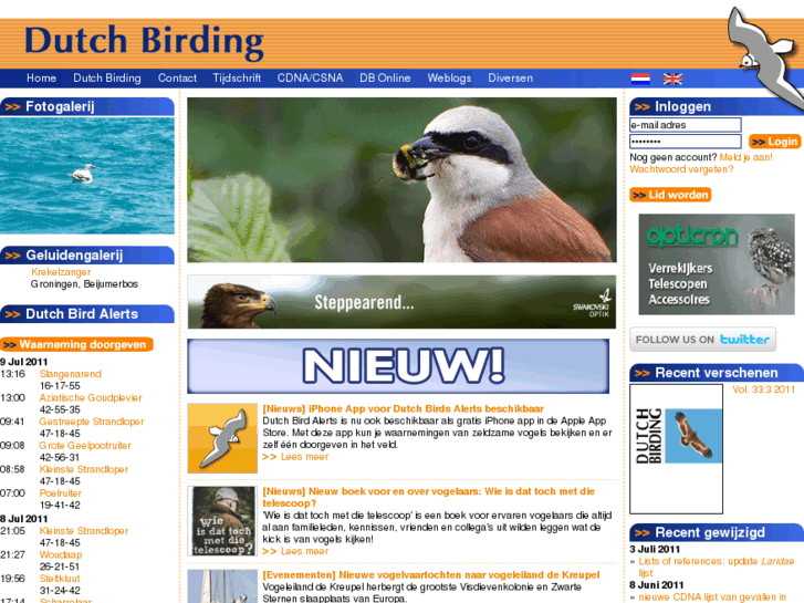 www.dutchbirding.nl