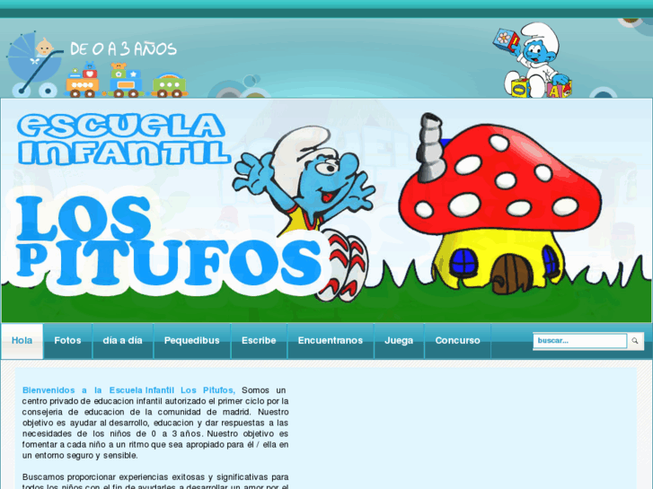 www.escuelainfantillospitufos.com