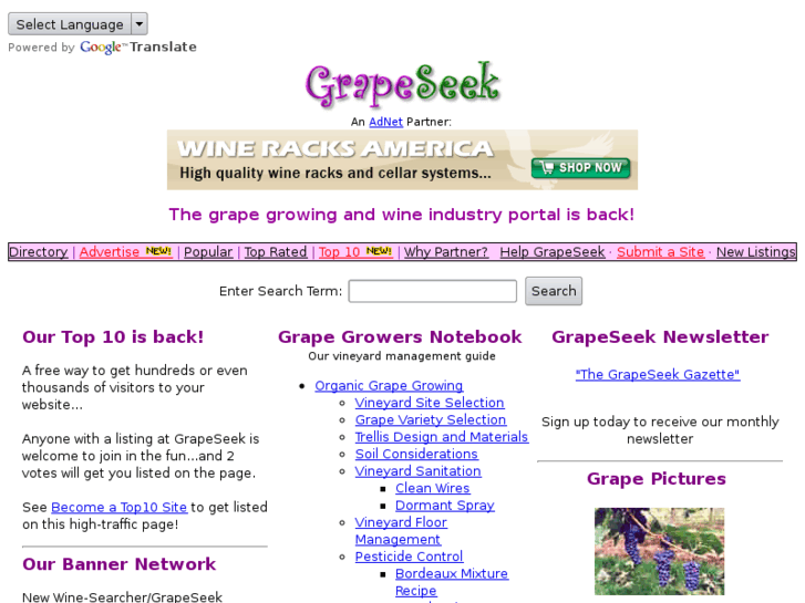 www.grapeseek.org