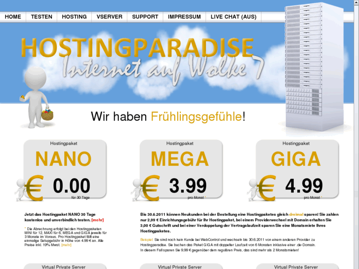 www.hostingparadise.de