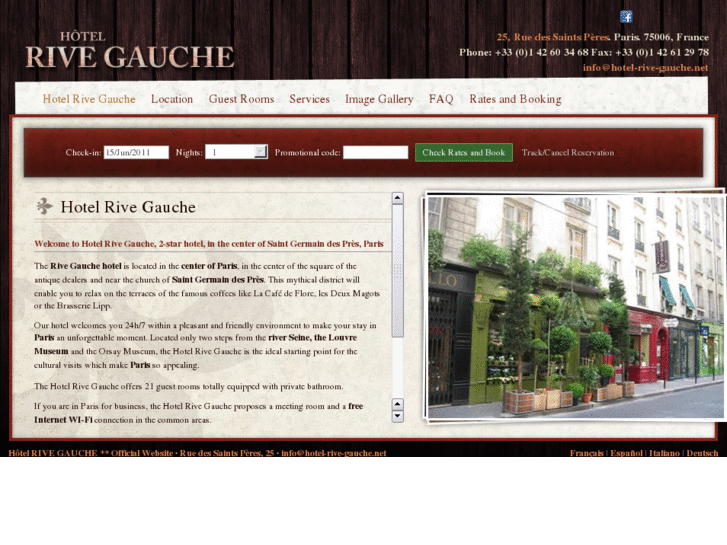 www.hotelrivegauche.com