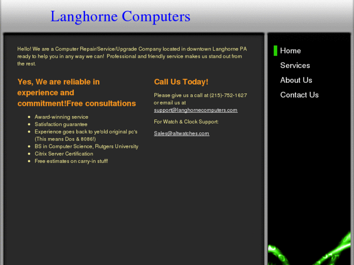 www.langhornecomputers.com