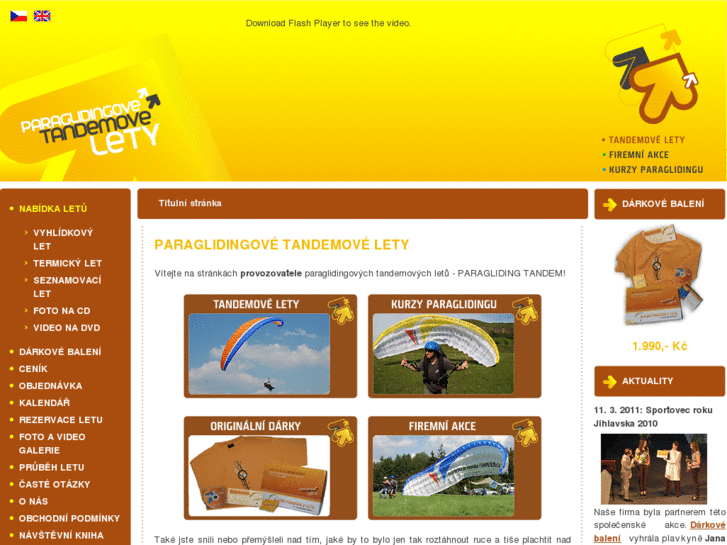 www.paragliding-tandem.cz