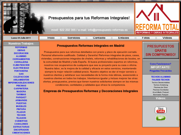 www.presupuesto-reformas.es