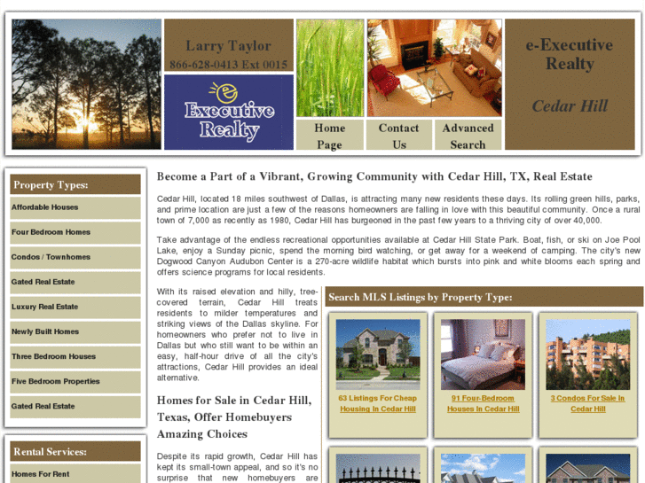 www.searchcedarhillproperties.com