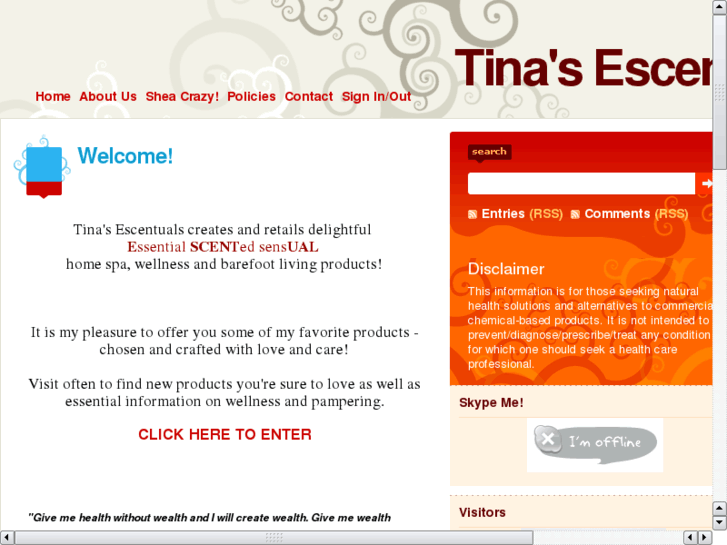 www.tinasescentuals.com