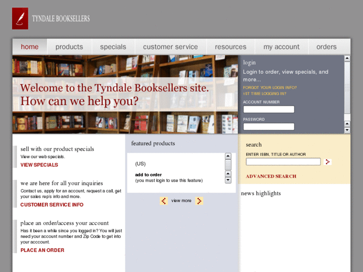 www.tyndalebooksellers.com