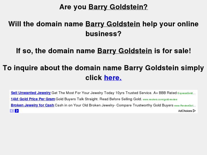 www.barrygoldstein.com