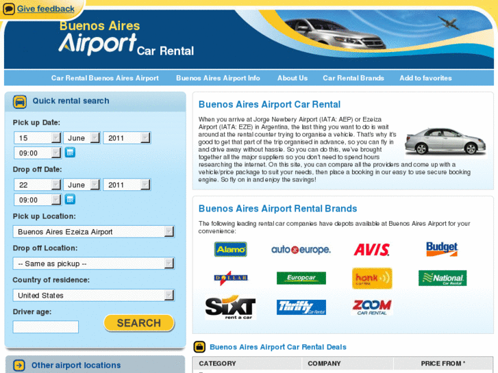 www.buenosairesairportcarrental.net