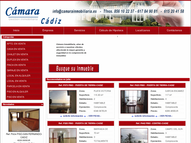 www.camarainmobiliaria.es