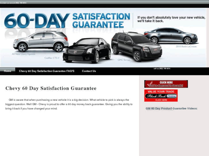 www.chevy60daymoneyback.com